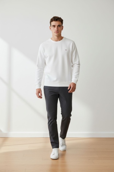 GANT BEYAZ SWEATSHİRT