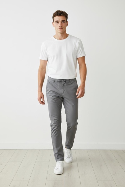 GRİ LOCESTE JOGGER PANTALON