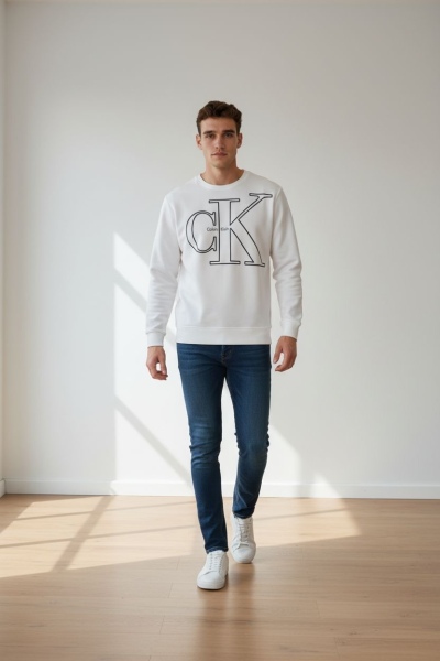 CK PREMIUM BEYAZ SWEAT 